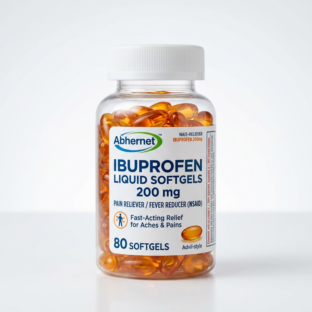 Ibuprofen 200mg Liquid Softgels