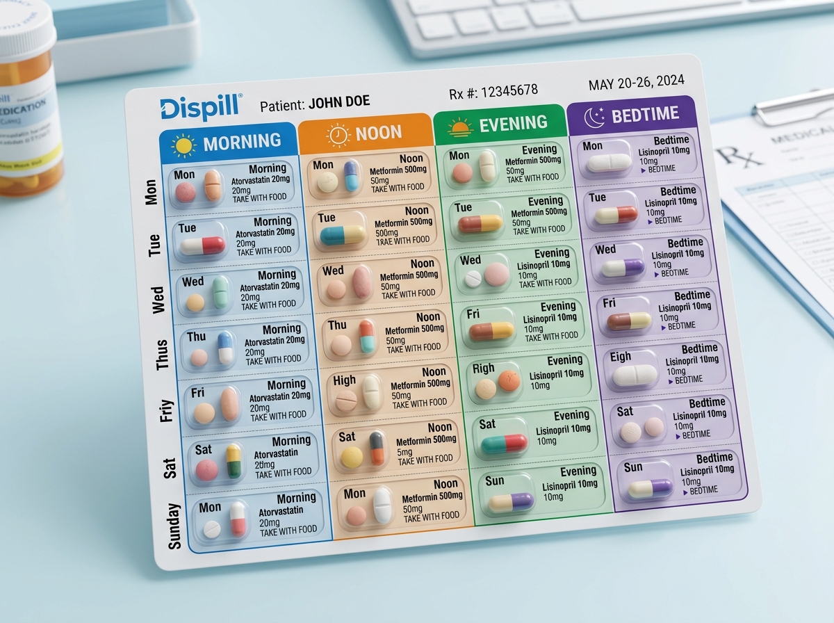 Multi-Dose Packaging (Dispill)